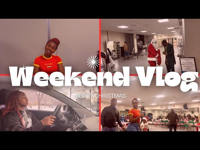 WEEKEND VLOG | Saskatoon Christmas party, driving lessons, gym sesh, etc