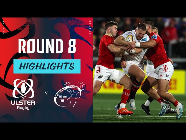 Ulster v Munster | Highlights | Round 8 | URC 2024/25