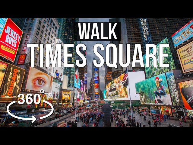 Take a 360 walk through the heart of New York City from Times Square to Grand Central Station | 8K