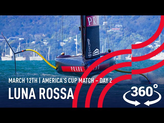 Luna Rossa On-Board 360 | 36th America's Cup Day 2