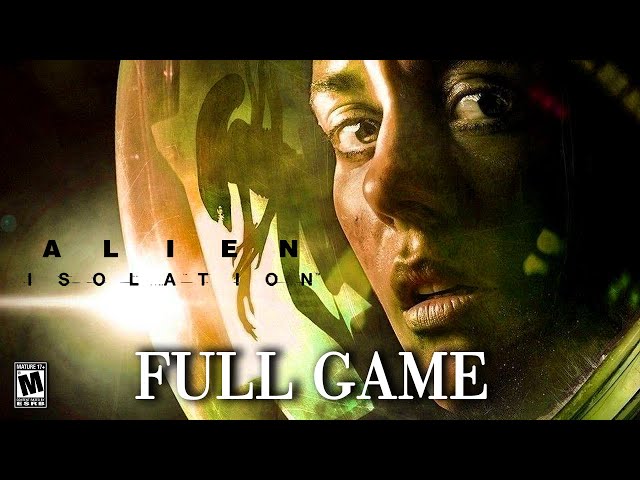 Alien: Isolation - Full Gameplay Walkthrough Full Game | PS4 ,PS5 HORROR GAMES 🎮