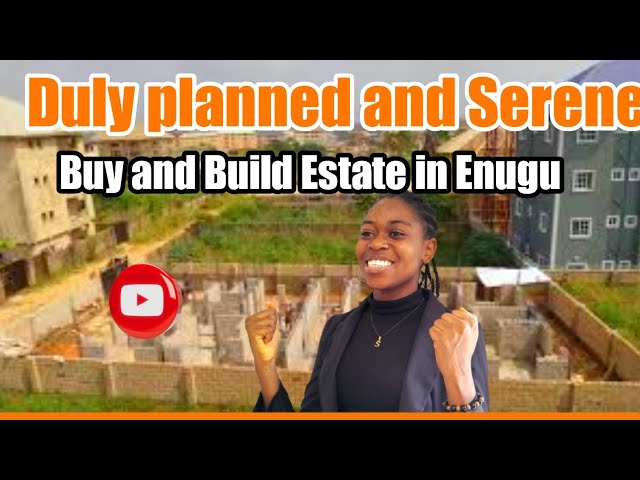 A buy and build estate in Enugu, duly planned and with C of O. #enuguproperties#realestate