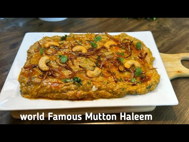 🔥ನೋಂಬು ತರಕ್ಕೊಗು ಇದ್ ಇನ್ನೆಂಗ್ ಸೂಪರ್😋 Hyderabadi Mutton Haleem Recipe || Mutton Haleem |#Haleem