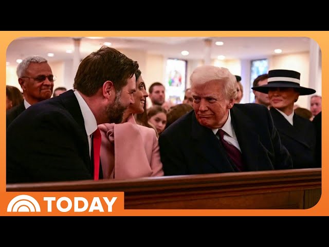 See who attended church with Donald Trump before inauguration