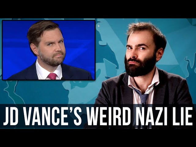 JD Vance's Weird Nazi Lie About Haitian Migrants - SOME MORE NEWS