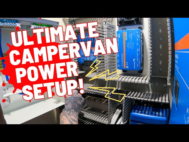 Timelapse: Building a High-Powered Off-Grid Electrics System for a Campervan