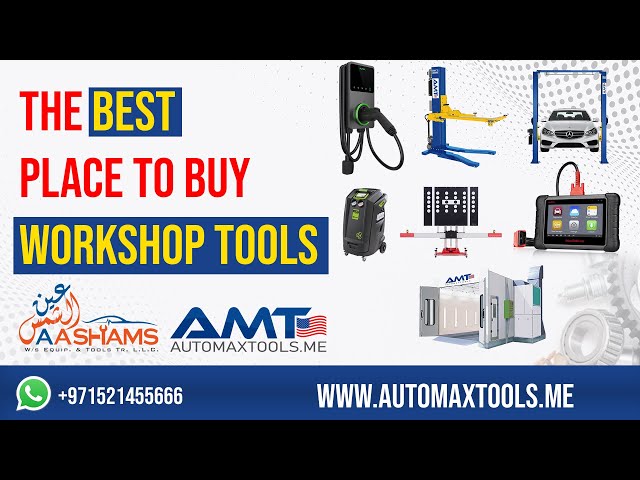 Complete Solution For Workshop Tools & Equipment - AUTOMAX TOOLS