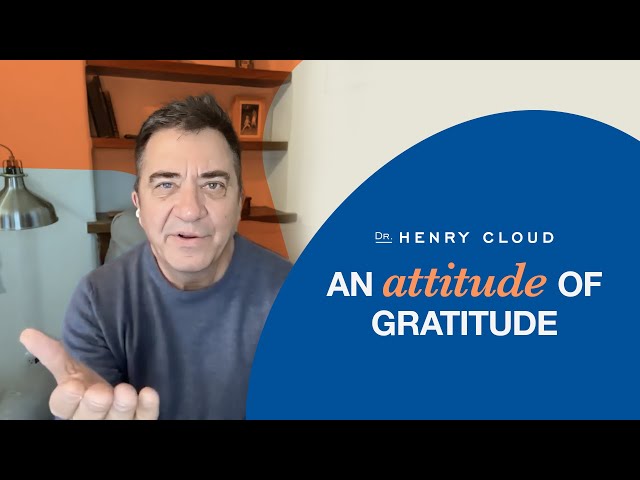 The secret to a happier life | Dr. Henry Cloud