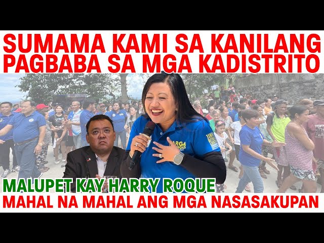 GANITO PALA ANG EKSENA SA PAGBABA NI CONG BITRICS LUISTRO SA KANYANG MGA CONSTITUENTS