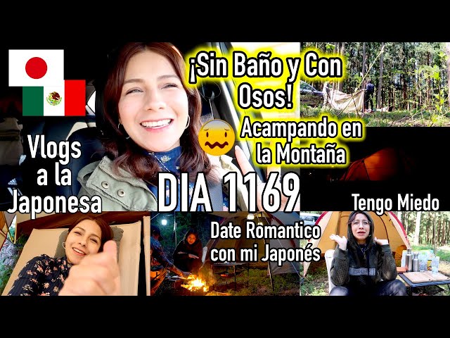 Acampando en Pareja, Cita en la Montaña JAPÓN + Osos en las Montañas 😥  - Ruthi San ♡