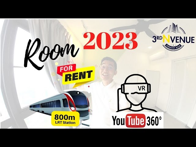 🥎 VR Tour Nice Room For Rent ALMOST Free Everthing !!