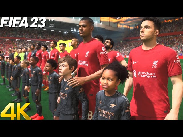 [4K60 HDR] PS5 | Liverpool vs. Arsenal at Anfield | FIFA 23