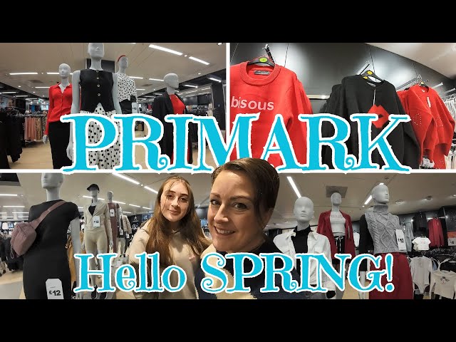 PRIMARK NEW 2025 Shop & Try on/SPRING & SUMMER clothing, Valentine's, Workout & more!