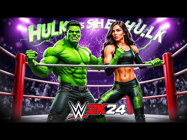 🔴LIVE WWE 2K24 HULK VS SHE HULK #views #ps5 #subscribe #livestream #hulk #shehulk #ps5 #1080p #4k