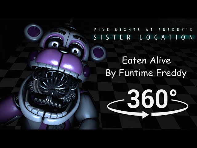 360°| Eaten Alive by Funtime Freddy - FNAF Sister Location [SFM] (VR Compatible)