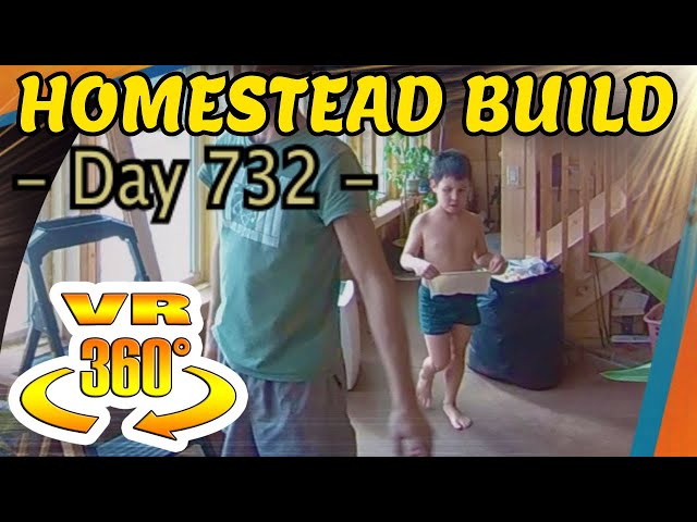 Homestead Building - Installing Blinds, Prepping Window Frames