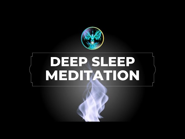 FALL ASLEEP FAST Deep Sleep Delta Brain Wave Guided Meditation With Affirmations  BLACK SCREEN