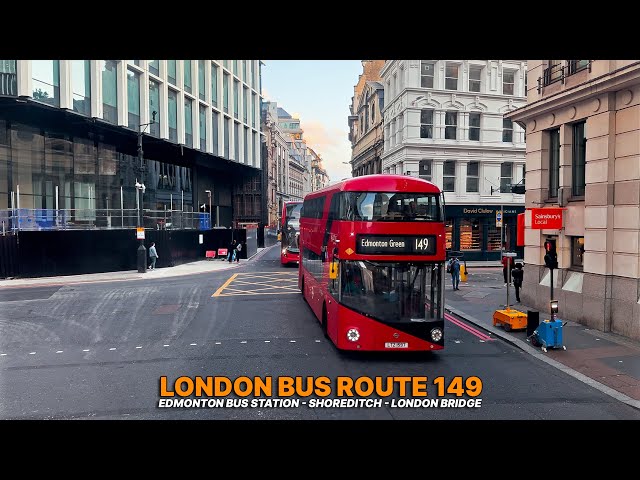 Discover London by Bus: Route 149 point-of-view adventure from Edmonton to London Bridge Station 🚍