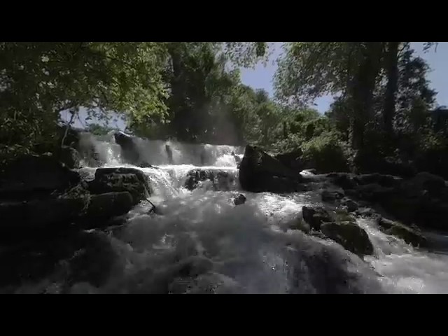 Virtual Reality River 5K 3D VR180 Binaural 3D Audio