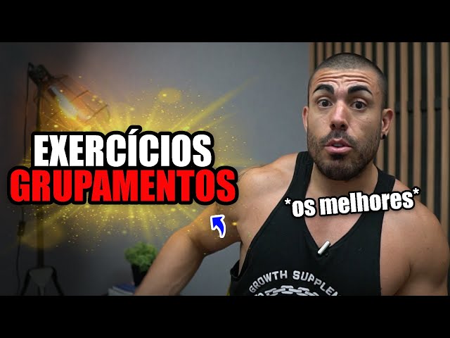 Melhores exercícios para cada grupo muscular