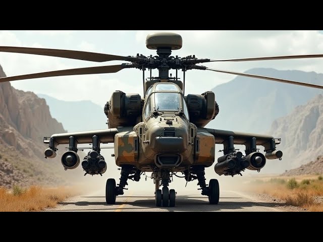 "AH-64D Apache: The Ultimate Attack Helicopter in Action! 🚁🔥"