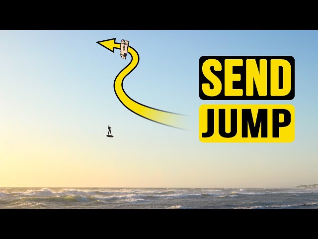 Progress further with the forward SEND JUMP // Kiteboarding SA Masterclass