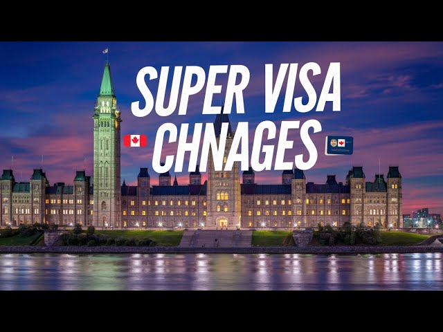 Latest changes in Super visa canada| Easy to get it now|#canadavlogs #supervisa #canadavisa