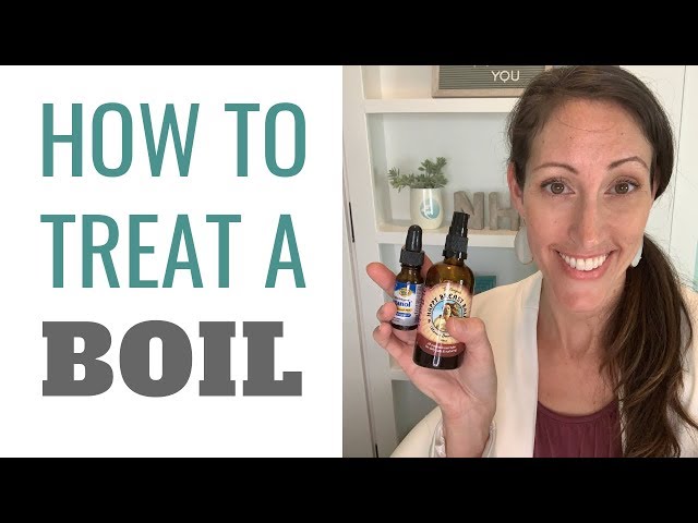 How to Get Rid Of A Boil Naturally | Natural Boil Treatment DIY