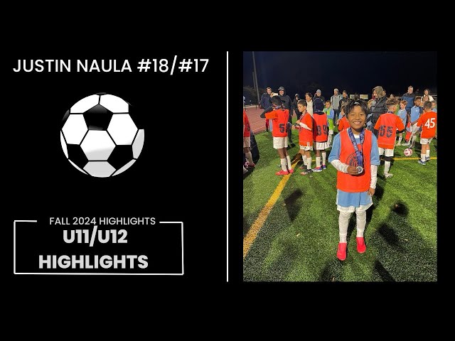 🔥Justin Naula U11/U12 Soccer Highlights | 10 yrs old | Fall 2024 |