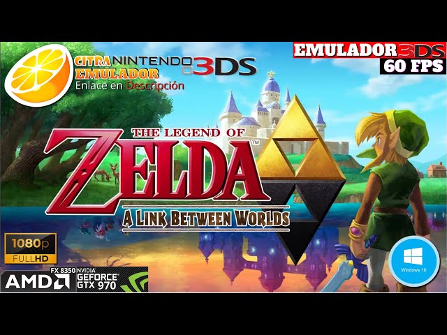 Citra 3DS emulador Download + (Test The Legend of Zelda: A Link Between Worlds)