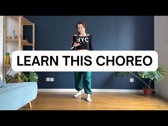 SHUFFLE DANCE CHOREOGRAPHY TUTORIAL - Learn with Me! 💃