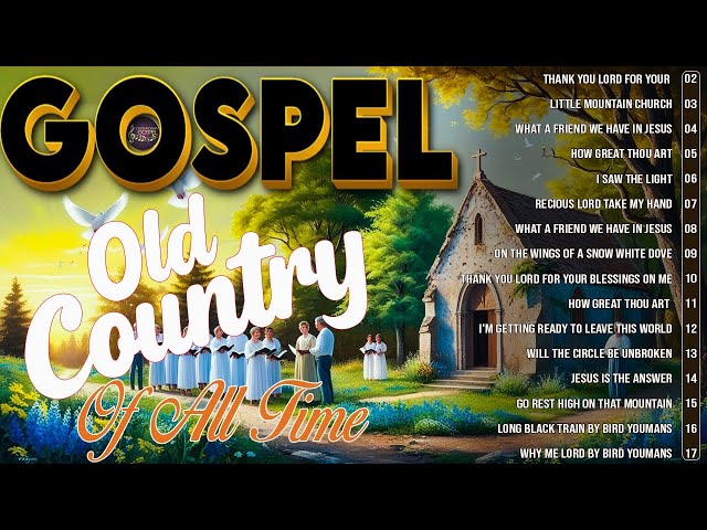 Heavenly Melodies - Old Country Gospel Music Songs - Take My Hand Precious Lord (With Lyric)