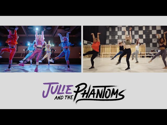 Julie & The Phantoms BTS | "Wow" Shot Compare