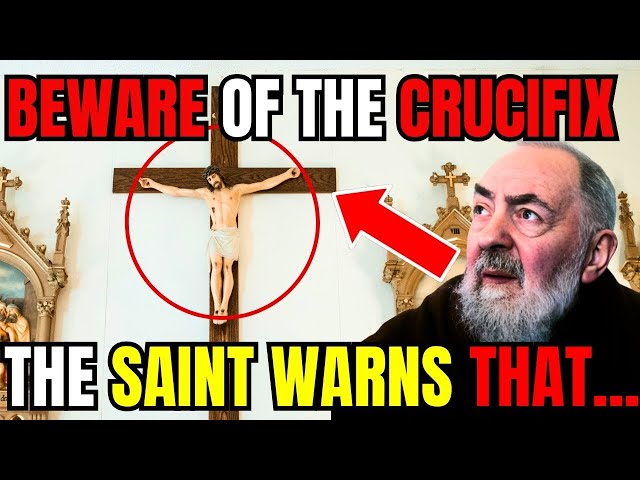 🚨ATTENTION IF YOU HAVE A CRUCIFIX AT HOME LISTEN TO WHAT PADRE PIO SAYS!