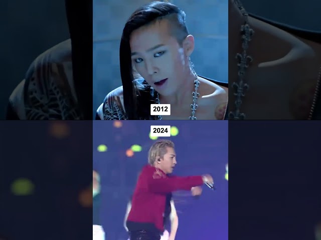 BIGBANG Then Vs Now - 12 Years of K-pop Evolution! #shorts #trending #music #song #fyp #ytshorts #yt