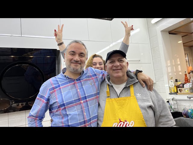 First Breakfast of the Year: Abou Shady & Nell Cooking and Fun