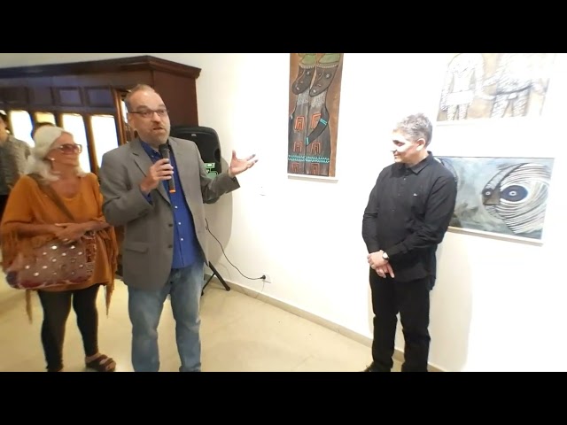 Espacio Vitriol Arte en Expansion Video 3D VR180  Exposición:Obras de Maria Noppen De Matteis