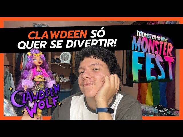 CLAWDEEN MONSTER FEST de Monster High!(Review) #monsterhigh #clawdeenwolf #monsterfest #doll