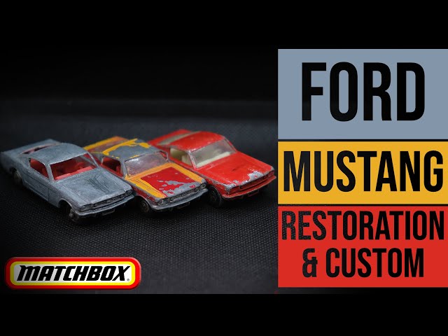 MATCHBOX restoration and custom: 8E Ford Mustang