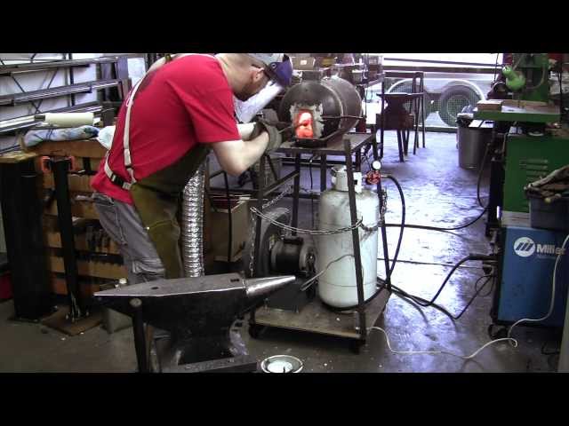 Twisting a Pattern-Welded Rod