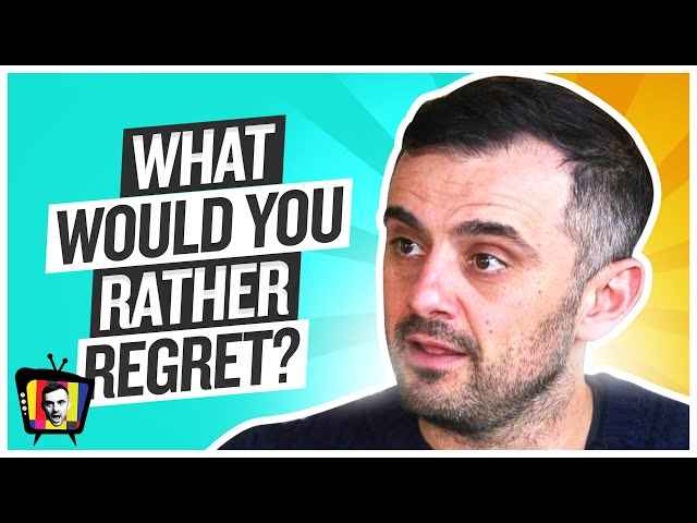 Would You Rather Regret The Things You Did or The Things You Never Tried?