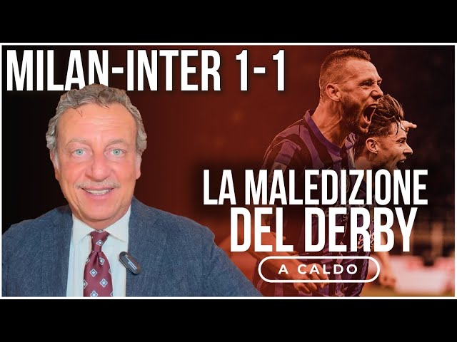 MILAN-INTER 1-1: LA MALEDIZIONE DEL DERBY