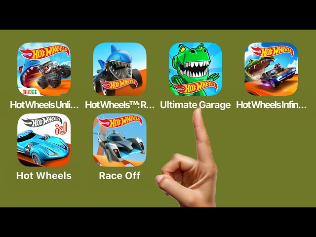 Hot Wheels Unlimited,Hot Wheels Race Off+,Hot Wheels Ultimate Garage,Hot Wheels Infinite Loop,HW ID