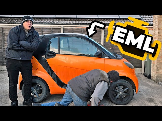 Smart ForTwo 451 EML Engine Fault Diagnosed & Oil And Filter Changed