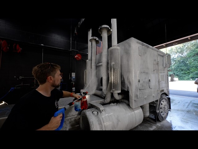 Washing The COOLEST Trucks for Gear Jammer Magazine's 2024 Truck Show!