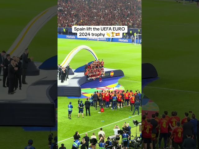 Historic Moment! Spain's Victory at Euro 2024#euro2024