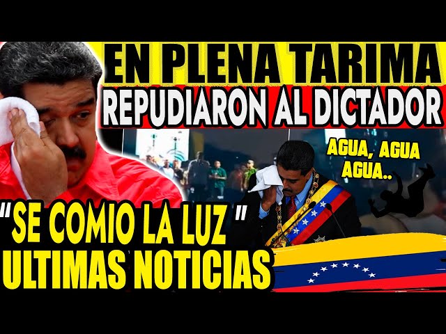 🔴 EN PLENA TARIMA EL PUEBLO REPUDIA AL DICTADOR Y MARIA CORINA LOS TERMINA DE HUNDIR EN EL TACHIRA