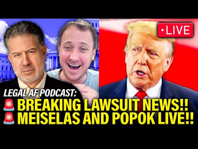 LIVE: Legal AF RESPONDS to BREAKING LEGAL NEWS | Legal AF