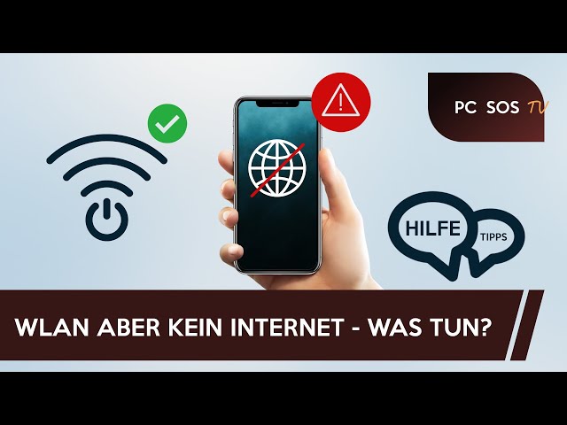 WLAN aber kein Internet am Smartphone - Was tun? - PC SOS TV