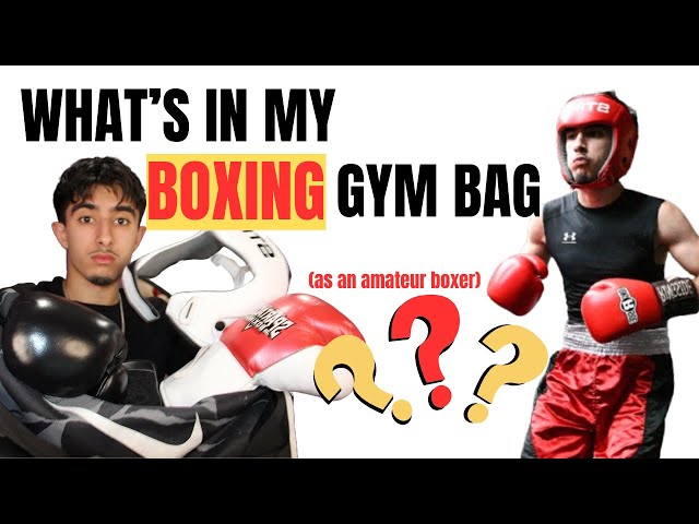 EXPOSING what's in my BOXING Gym Bag... MUST-HAVE Gear & Accessories!